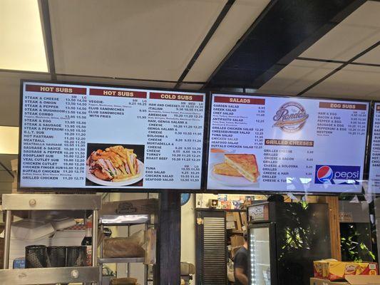 Rondo’s Submarine Sandwiches menu 6